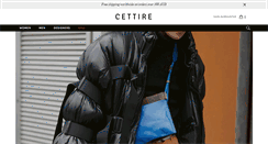 Desktop Screenshot of cettire.com