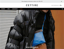 Tablet Screenshot of cettire.com